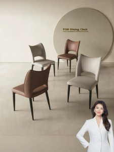 Pashaman | Modern PU Leather Dining Chair