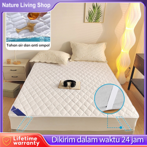 NLS Penutup Pelindung Kasur Anti Air dan Anti Kencing Ukuran 90/120/160/180x200cm