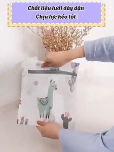 HELLO SHOP Túi lưới giặt quần áo đồ lót có khóa kéo phân loại đồ giặt bảo vệ quần áo