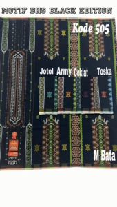 (BISA COD)Sarung Samarinda HMM/ Sarung Halus Sarung HMM Sarung Santri MOTIF BHS BLACK EDITION