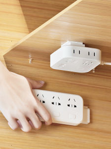 Multi-Functional Wall-Mounted Storage Hook New TV Air Conditioner Remote Controller Router Adhesive Patch No-Punching Rack Hook