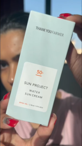 THANK YOU FARMER SUN PROJECT WATER SSUN CREAM SPF50 + PA+++