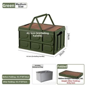 TONGGUMO | Portable Collapsible Storage Box Plastic