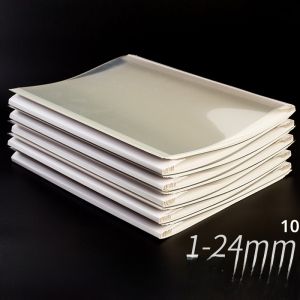 Yaolai Office White Heat Seal Cover 1-24mm สำหรับเครื่องรีดกระดาษแบบรีดความร้อน อุปกรณ์สำนักงาน แผ่นดิสก์ แผ่นดิสก์ แผ่นดิสก์