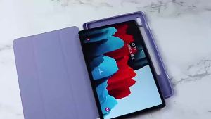New Smart Case for IPad Pro M5 M4 11 13 Inch 2025 12.9 A16 11th 10th Air 7 6 M3 M2 with S Pen Holder PU Leather Shockproof Cover