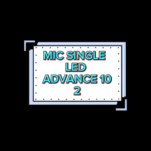 N112 MICROPHONE ORIGINAL SNI WIRELESS MIC MIK ADVANCE MIX SINGLE LED LCD SATUAN TUNGGAL DIGITAL WIRE