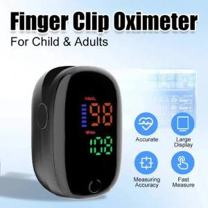 Health Portable Mini Finger Pulse Oximeter Blood Oxygen Saturation SpO2 Oximetro Oxymeter For Home