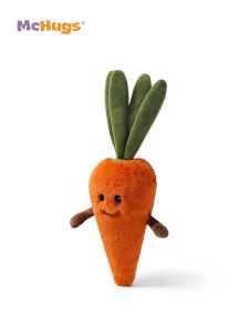 McHugs | Carrot Vegetable Design Stuffed Comfort Toy for Sleeping