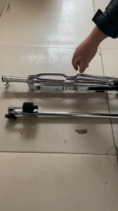 Braun Mall-ขาตั้งฉาบบูม Cymbal Stand รุ่น CB-901A ขาตั้งฉาบบูม รุ่น B-200 แบบบูม ขาโลหะคู่ แกน 25/19 มม. อย่างดี ส่วนสูง 70-120cm ปรับได้