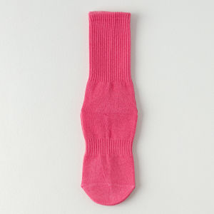 Non-Slip Yoga Socks Womens Mid-Calf Floor Mat Fitness Adult Pilates Socks Professional Anti-Slip Indoor Sports Goods