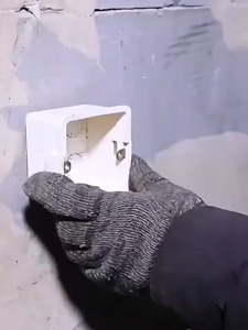 Portable Square Hole Puncher Multifunctional Junction Box Concrete Square Hole Socket Slotter Durable