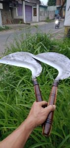 sabit rumput super tajam alat pertanian arit gagang golong