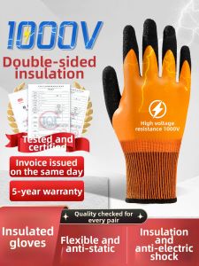 Electrician Insulation Gloves 1000v Rubber
