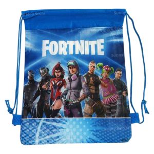 Ba Lô Dây Rút Fortnite Túi Đựng Đồ Di Động Dành Cho Trẻ Em Bé Trai Quà Tặng Tiệc Sinh Nhật Phụ Kiện Chơi Game Cho Bé Tắm Trưa Có Túi
