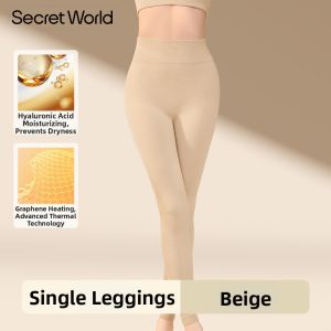Secret World | Shaping Seamless Thickened Womens Thermal Underwear Set