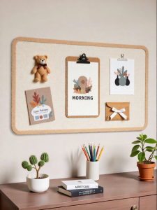 O Margo | Felt Wall Message Board No Drilling Magic Tape High-end