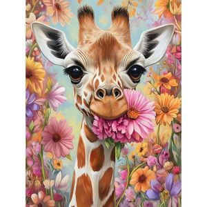 Jigsaw Puzzle 500/1000/1200/2000PCS Giraffe Animal Scene Brain Teaser Calming Activity Decor Gift
