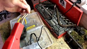 PENGIRIMAN CEPAT FanJu Pistol Las Kendaraan Automotive Plastic Welding Gun Q028 / mesin las plastik body motor bumper mobil pvc / alat las plastik body motor bumper mobil welding / solder body motor pecah penyambung plastik bumper