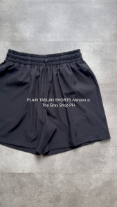 Plain Taslan Shorts (VERSION 2) - The Gray Shop PH (Running Shorts / Gym Shorts / Dri Fit Shorts) For Men