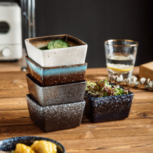 ชามเซรามิกสไตล์ญี่ปุ่นขนาดเล็ก ชามอาหารจานเล็ก ชามซอส ชามอาหารมื้อเย็น ชามซุป ชามเส้น ชามยาสูบ ชามน้ำแข็ง ชามยำ ชามซี่โครง ชามย่าง ชามต้มยำ