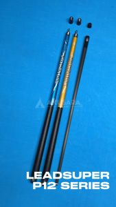 Stik Biliard Leadsuper P12 Series: Cue Play Shaft Carbon Stick Billiard