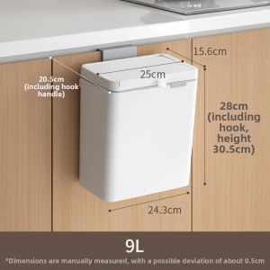 LANJIAOLUO | Luxury Aesthetic Home Trash Can 2026 New Model