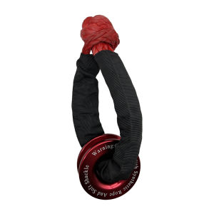 17T Soft Shackle,Soft Shackle & Fixed Pulley Kit for Off-Road Recovery,Self-Rescue Towing Tool