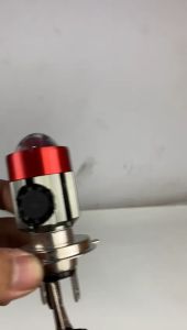 Lampu LED Utama Motor Mobil XCASE Red With Fan D2 H4 Laser 2 Warna Putih Kuning Lasergun AC DC