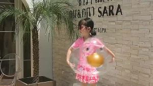 Phao bơi vịt trong suốt dễ thương cho bé tập bơi