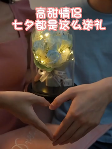 [Exquisite Gift]Birthday Gift for Girlfriends Practical High-end Eternal Flower Bouquet for Mom Teacher Friend Mothers Day Souvenir