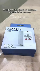 Universal Travel Adapter EU AU UK US Plug All In One