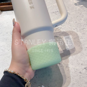 Tấm Lót Cốc Dày Bằng Silicon Chống Va Đập Chống Mài Mòn Cho Cốc Stanley Mermaid Princess Fish Scale Cup Holder