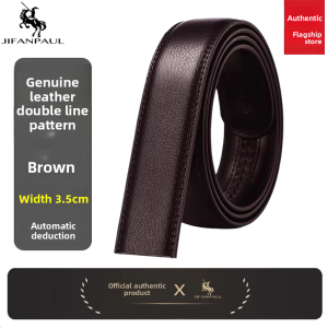 JIFANPAUL | Automatic Buckle Business No-head Leather Belt New Model