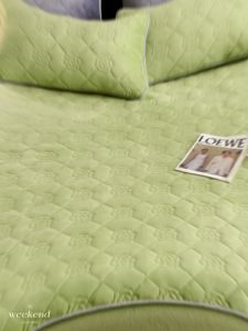 New goods Milk Fleece Bed Sheet Single-Piece Thickened Coral Fleece Flannel Bedspread Winter Warm Plush Bed Sheet Anti-S Baldu susu dipasang lembaran