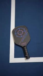Engage NEW. Pursuit Pro1 Elongated | Raw T700 Carbon Fiber Pickleball Paddle - Alpine Lime / Camo (13mm)