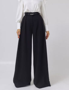 Women Spring Fashion Stright Wide Leg Long Pants High Waist White Pants Fashion Women Clothes Pants Female Trousers