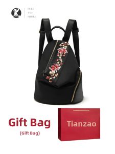 Oriental Style Oxford Fabric Backpack