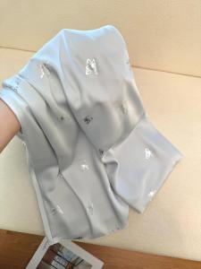 น้ําแข็งพิมพ์ลายผีเสื้อสุดหรู ผ้าไหม สายคล้อง นอน เดรส ผู้หญิง พลัสไซส์ เซ็กซี่ ลูกไม้ Edge Home ชุดนอน พร้อมแผ่นรองหน้าอก