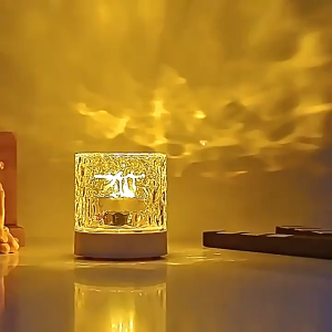 RGB Lampu Proyektor Aurora Lampu Led Kamar Lampu Tidur Remot Kontrol