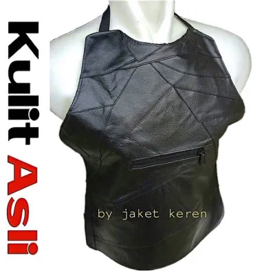 ROMPI BODY PROTECTOR KULIT SEPEDA MOTOR ASLI GARUT ANTI ANGIN ALAS PELINDUNG DADA PRIA WANITA MURAH