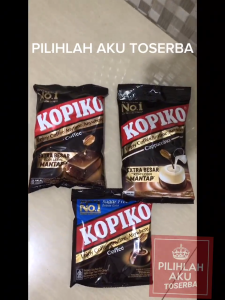 Permen Kopi KOPIKO SUGAR FREE BEBAS GULA - ( HARGA 1 DUS ISI 24 bungkus )
