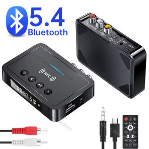Kebidumei | NFC Bluetooth 5.4 Receiver Transmitter FM Stereo AUX 3.5mm Optical Coaxial TF/U-Disk Wireless Audio Adapter For TV Car Speaker