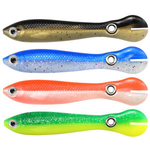 Premium 4/8pcs 10cm 6g Bionic Loach Sinking Soft Baits for Freshwater Fishing and Bait Replacement