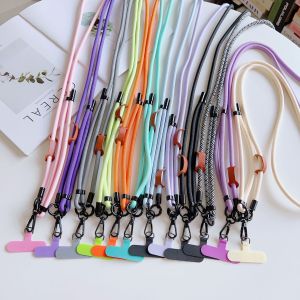 Universal Adjustable Phone Lanyard Crossbody Necklace Strap Phone Case Long Hanging Rope with Clip Anti-Lost Durable and Sturdy