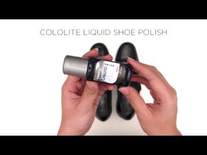 Semir Sepatu Kulit COLOLITE Shoe Liquid Polish Mengkilap Warna Hitam Coklat Putih 45 ml  Elegan Premium Sepatu Pria Wanita