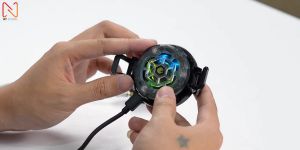 Quạt tản nhiệt điện thoại máy tính bảng X60 Ultra có sạc không dây Magsafe sò lạnh từ tính có ngàm kẹp Led RGB Gaming