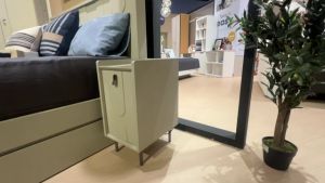 ตู้ข้างเตียง 30x40x60 ซม. รุ่น Lavique (สีครีม) - SB Design Square SB FURNITURE