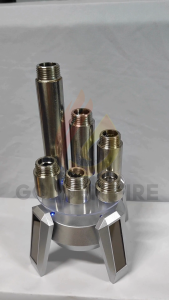 Stainless 1/2 NPT ( 20mm ) Male x 1/2 NPT ( 20mm ) Female 15mm Male Adapter Faucet Extension Connector Nipple Faucet Extender