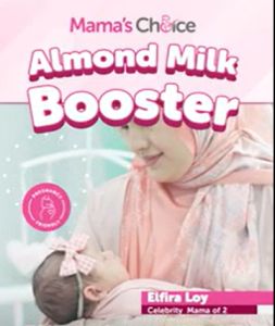 Mamas Choice Almond Milk Booster (Natural and Halal Maternity Milk Powder with DHA for Breastfeeding Mum)