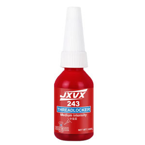 243 Threadlocker Screw Locking Compound Anaerobic Adhesive Medium Strength Oil-Resistant Type Blue Removable 10ml/50ml